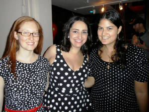 Michelle, Allegra and Mystral at WhyNot Jazz Room.JPG