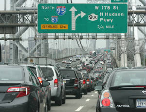George Washington Bridge traffic unpredictable at best.jpg