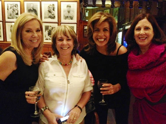 Kathie Lee and Hoda with Pat and me.JPG