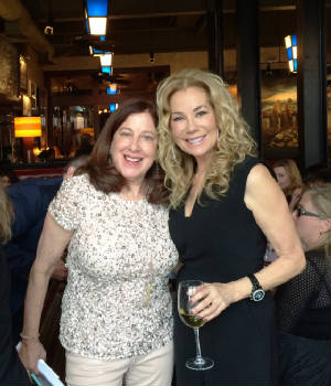 Kathie Lee and me at luncheon.JPG