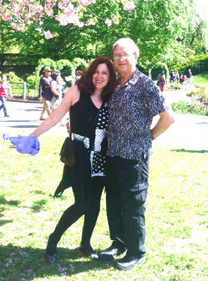 Pattie and Harlan at Brooklyn Botanic Garden.JPG
