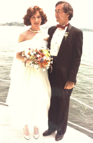 Pattie and Harlan at their wedding 1984.JPG