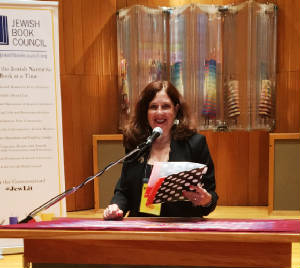Pattie at Jewish Book Council.JPG