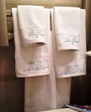 Towels with French embroidery.JPG