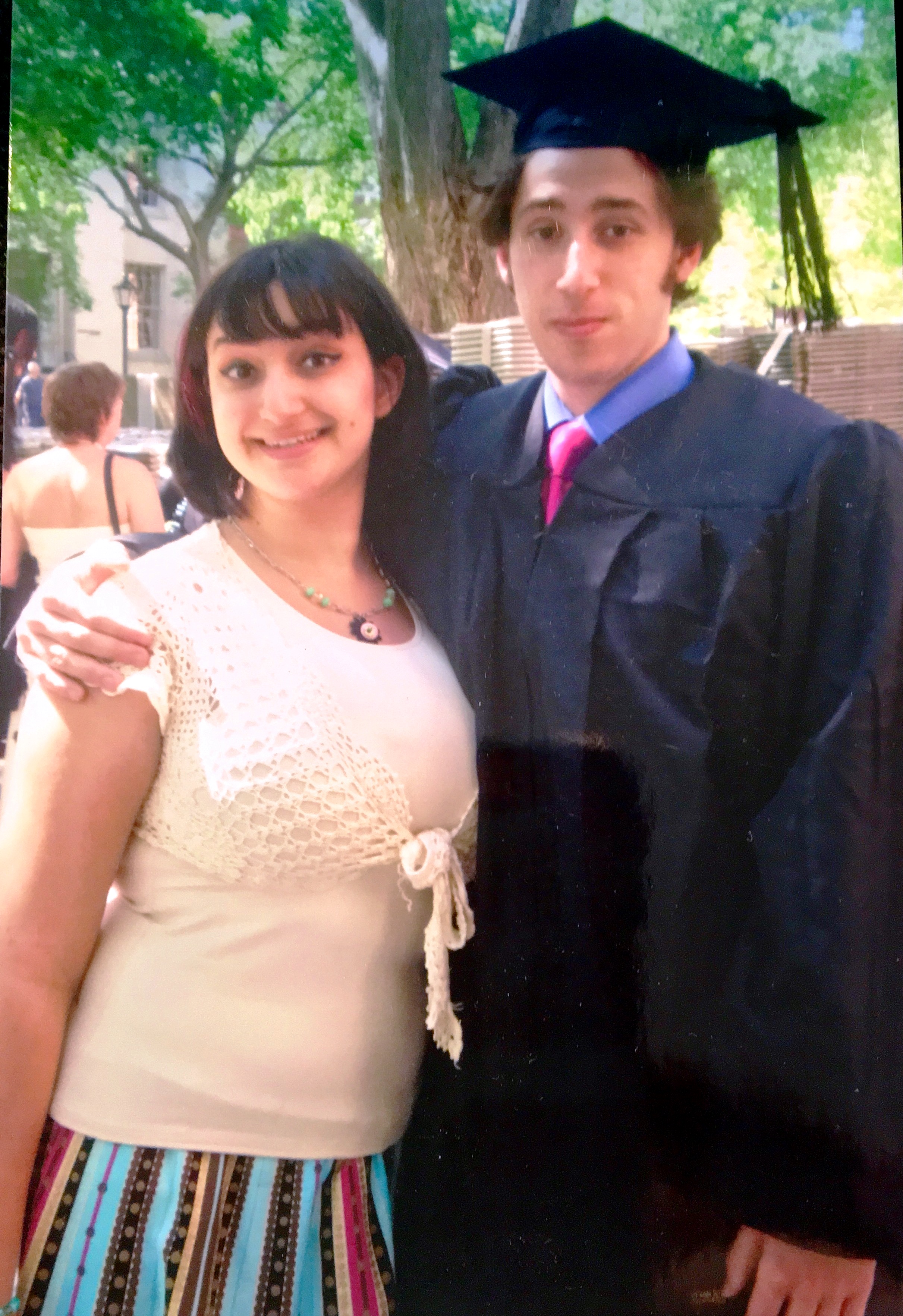 Aidan at Brown graduation with Allegra 2008.jpg