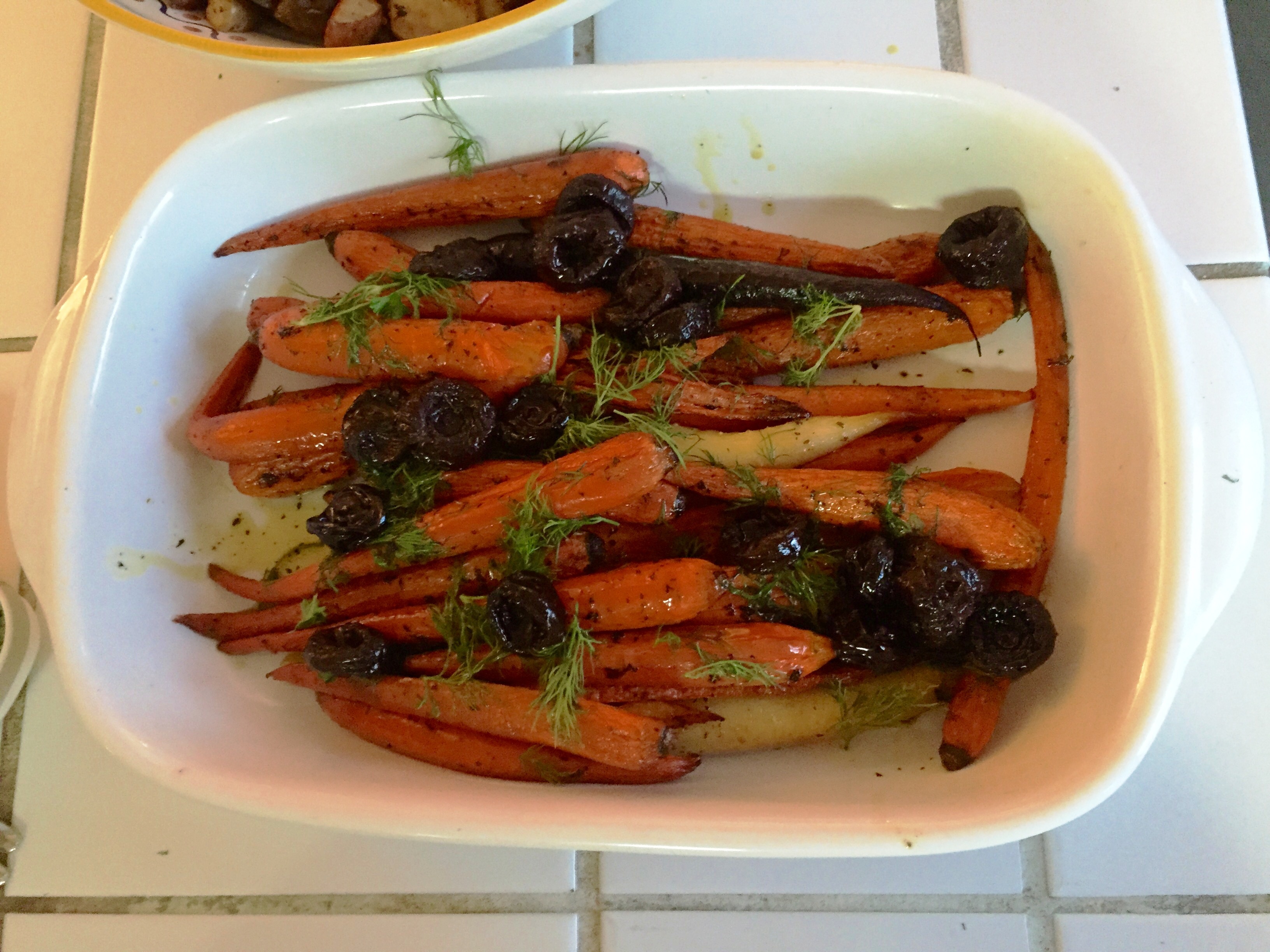 Carrots tsimmes I made.jpg