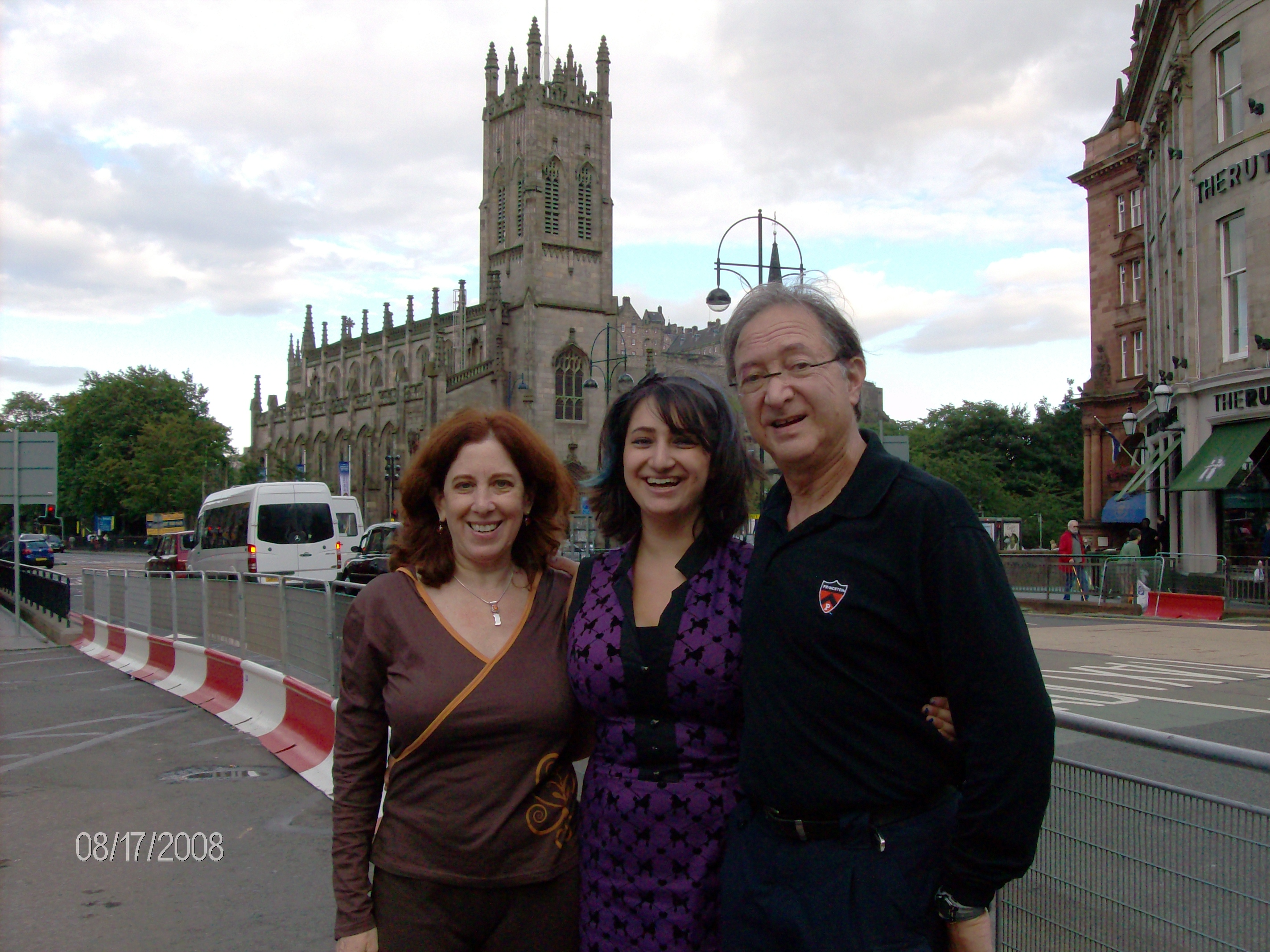 With Allegra at the Edinburgh Fringe 2008.jpg