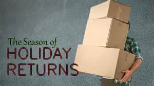 Holiday returns season was almost over.jpg