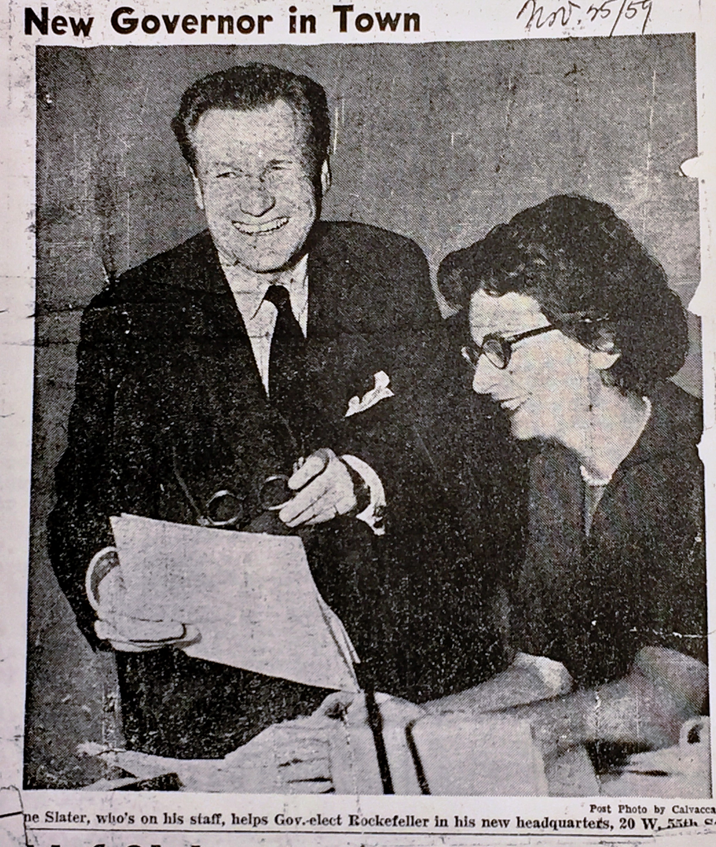 Ilene with Nelson Rockefeller.jpg