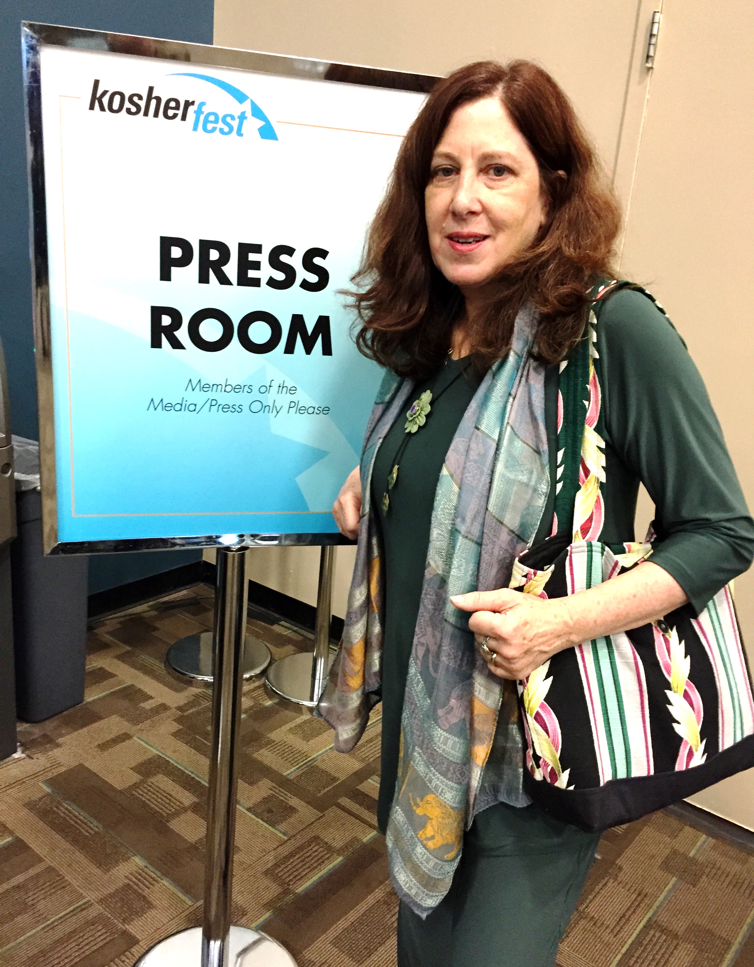 Kosherfest 2014 at the press room.jpg