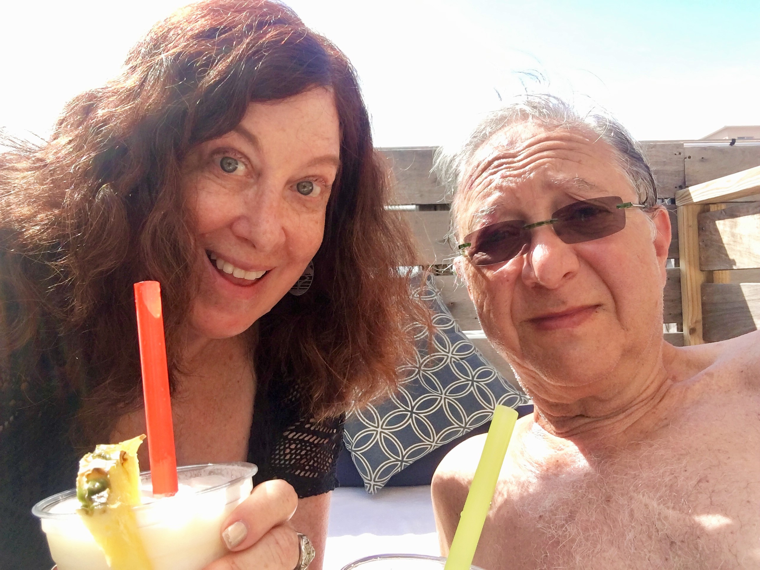 Pina coladas by the pool.jpg