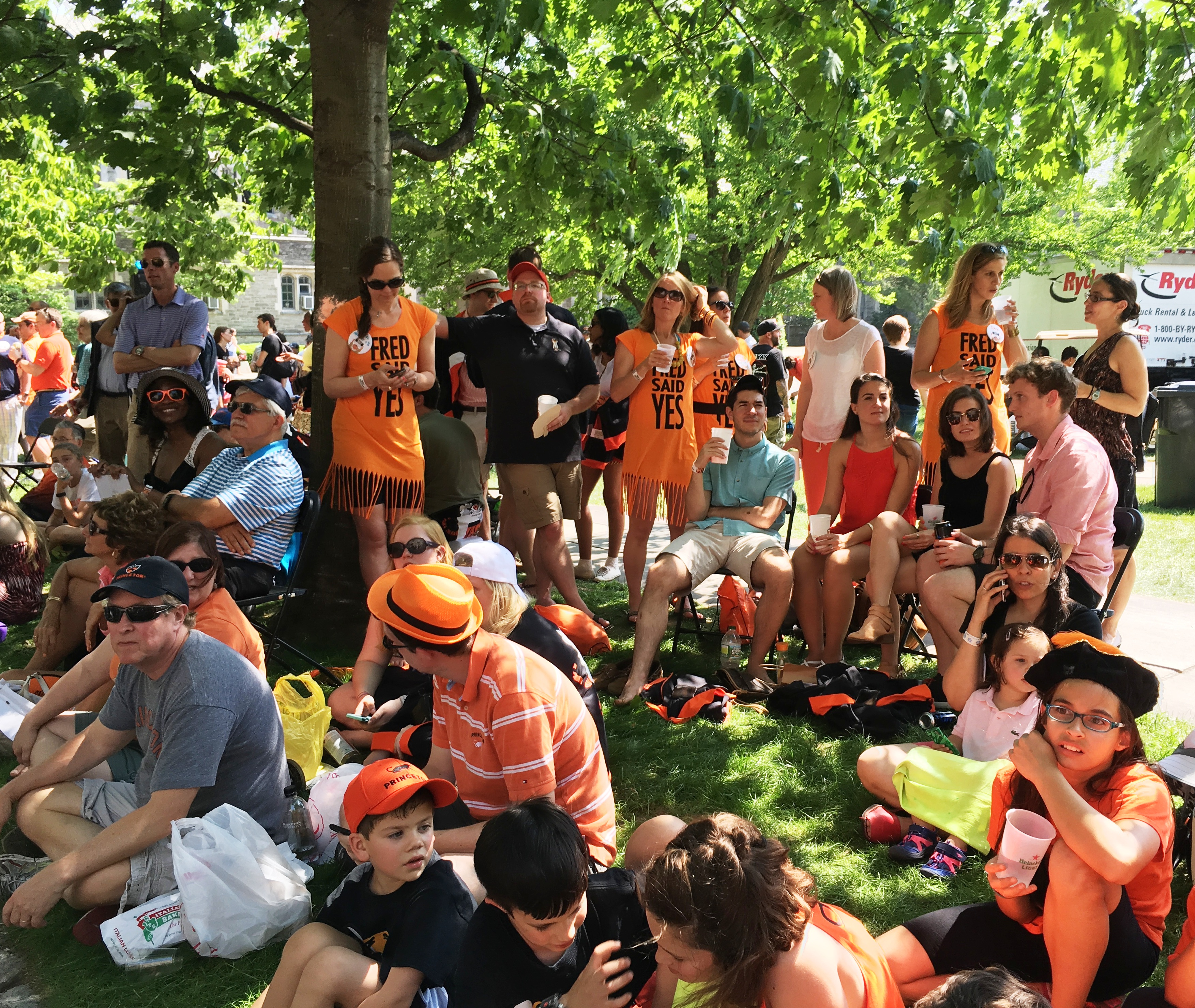 Princeton 50th P-rade spectators.JPG