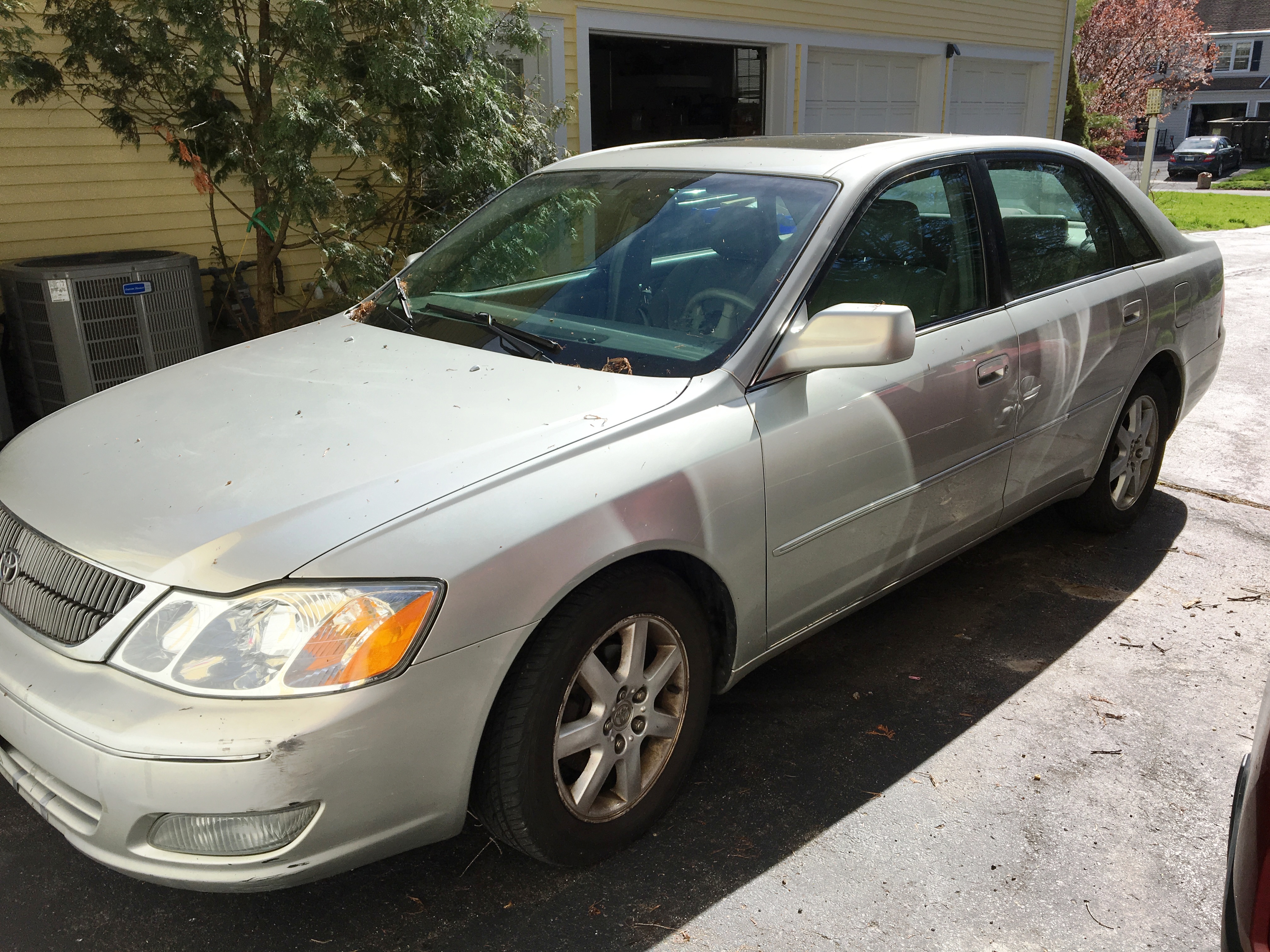 My 2002 Toyota Avalon had some dings.JPG