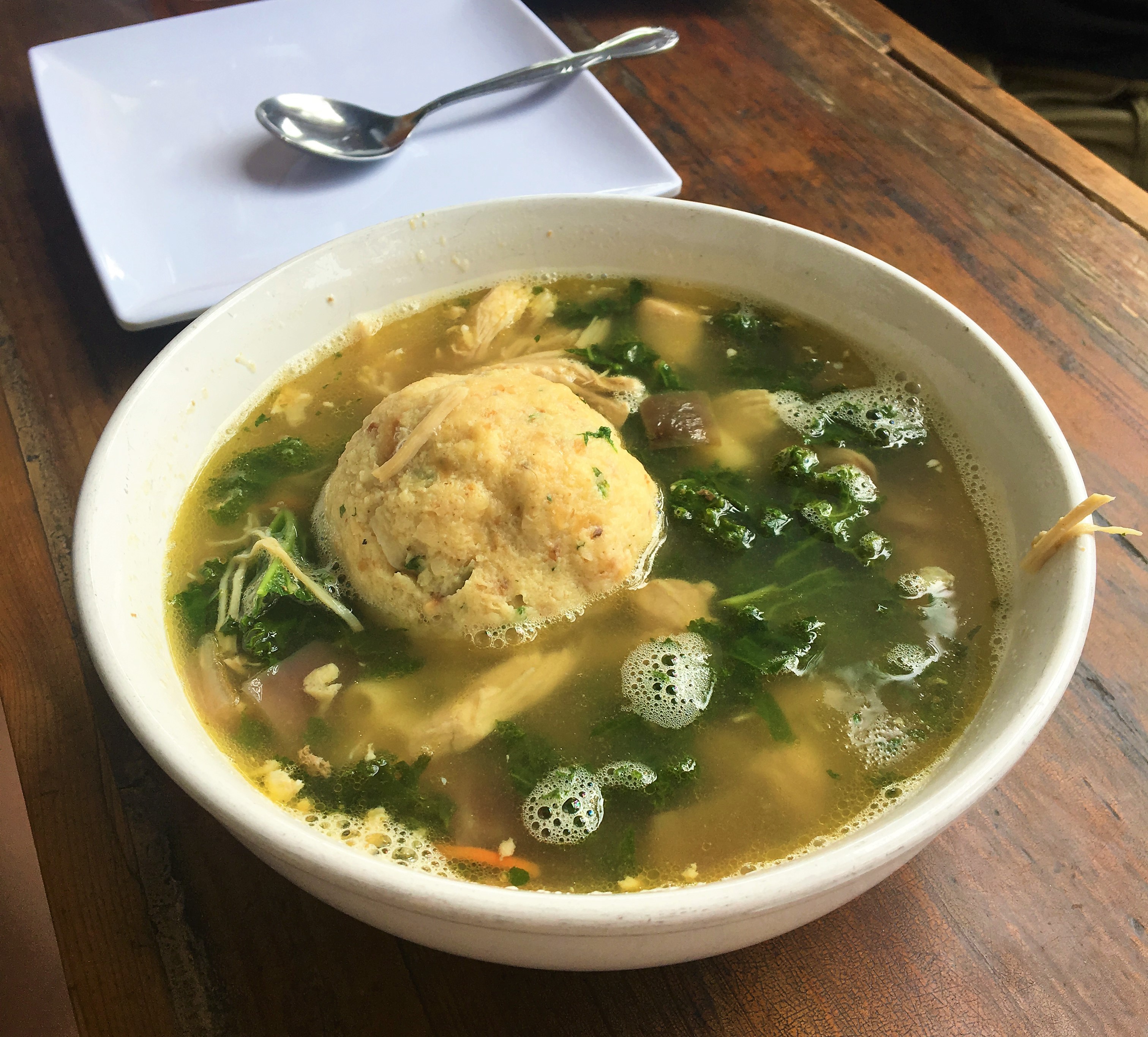 The matzo ball soup at Josh's Deli.JPG